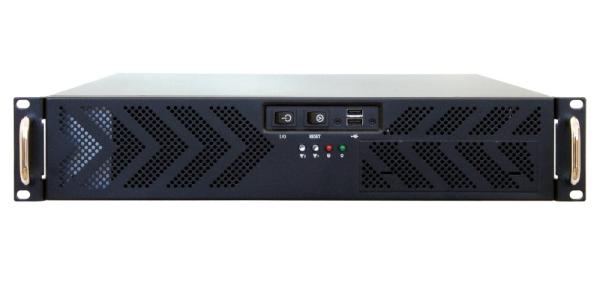 CHIEFTEC Rackmount 2U ATX,  UNC-210T-B-U3,  400W,  čierna,  USB 3.4