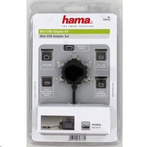 Sada adaptérov Hama Mini-USB0