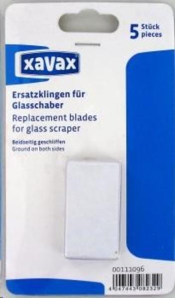 Xavax náhradní čepele pro škrabku na sklokeramickou desku0