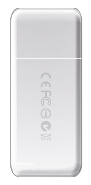 Čítačka kariet TRANSCEND F5,  USB 3.0,  biela0
