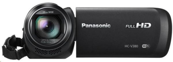 Panasonic HC-V380 (Full HD kamera,  1MOS,  50x zoom od 28mm,  3" LCD,  Wi-Fi)3