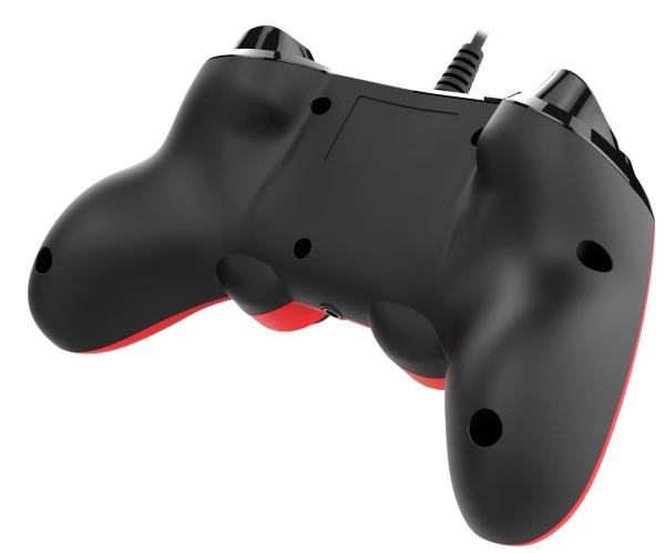 Nacon Wired Compact Controller - ovladač pro PlayStation 4 - červený3