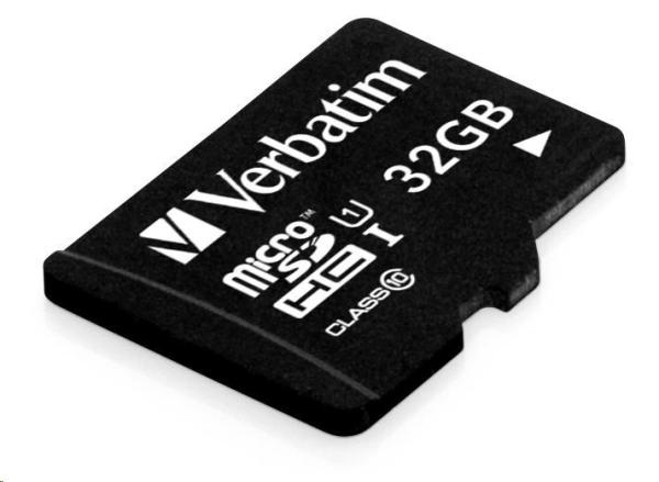 VERBATIM Tablet microSDHC C10/ U1 s USB čítačkou 32GB (R:45MB/ s,  W:10MB/ s)1