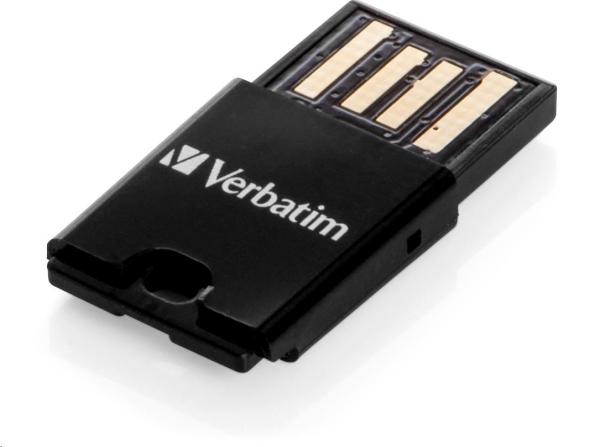 VERBATIM Tablet microSDHC C10/U1 s USB čítačkou 64GB (R:70MB/s, W:10MB/s)