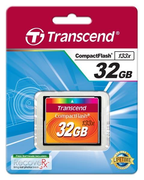 TRANSCEND Compact Flash 32 GB (133x)1