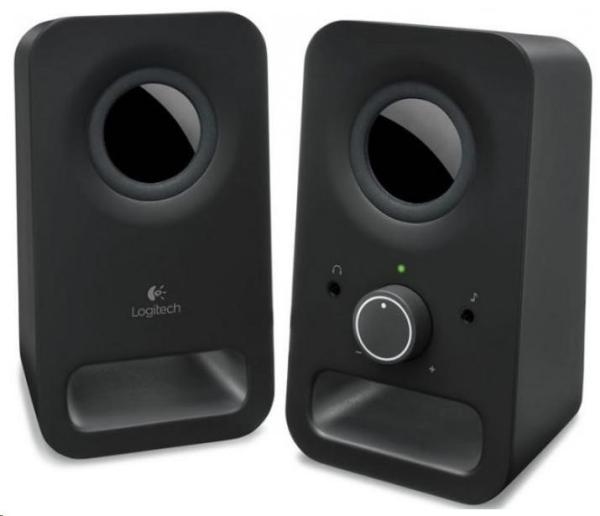 Logitech Z150/ Stereo/ 6W/ Čierna
