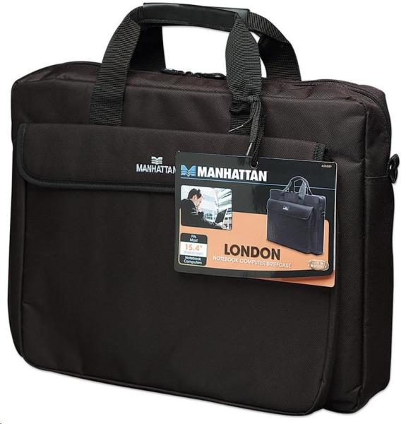 MANHATTAN Taška na notebook do 15, 6" London Notebook Počítačová aktovka0