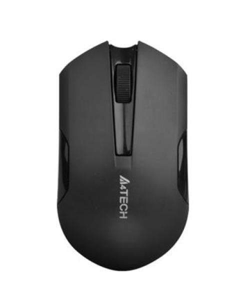 A4tech G3-200N,  V-Track,  bezdrôtová optická myš,  2.4GHz,  dosah 10 m,  čierna farba