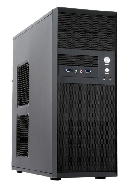 CHIEFTEC Mesh Series Miditower Case,  CQ-01B-U3-OP,  čierna,  bez zdroja napájania