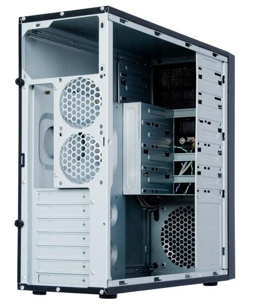 CHIEFTEC Mesh Series Miditower Case,  CQ-01B-U3-OP,  čierna,  bez zdroja napájania6
