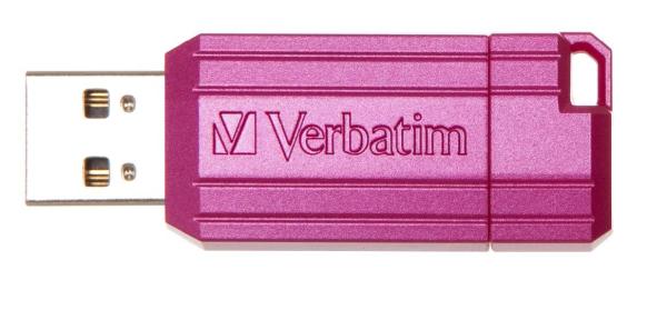 VERBATIM Flash disk 16 GB Hi-Speed Store &quot;n&quot; Go, Pinstripe, USB 2.0, Horúco ružová