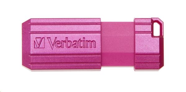VERBATIM Flash disk 16 GB Hi-Speed Store &quot;n&quot; Go,  Pinstripe,  USB 2.0,  Horúco ružová2