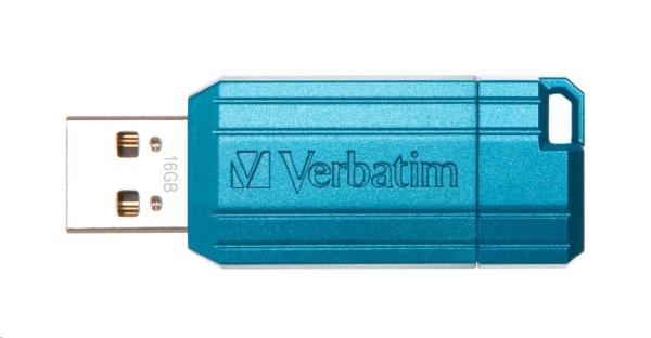 VERBATIM Flash disk 16 GB Hi-Speed Store &quot;n&quot; Go,  Pinstripe,  USB 2.0,  karibská modrá