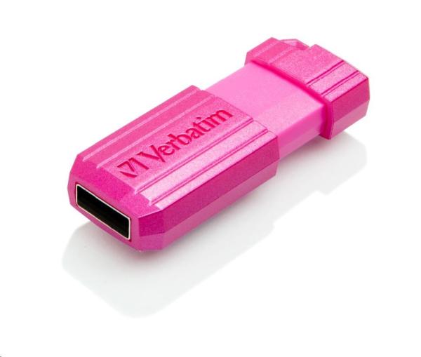 VERBATIM Flash disk 32 GB Hi-Speed Store &quot;n&quot; Go,  Pinstripe,  USB 2.0,  Horúco ružová4