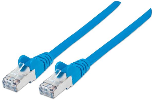 Intellinet Patch kábel Cat6 SFTP 3m modrý,  LSOH