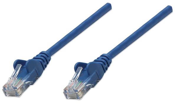 Intellinet Patch kábel Cat6 UTP 7, 5m modrý,  cca