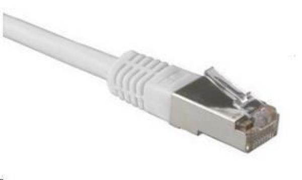 Solarix 10G prepojovací kábel CAT6A SFTP LSOH 1m sivý,  odolný voči nárazom C6A-315GY-1MB