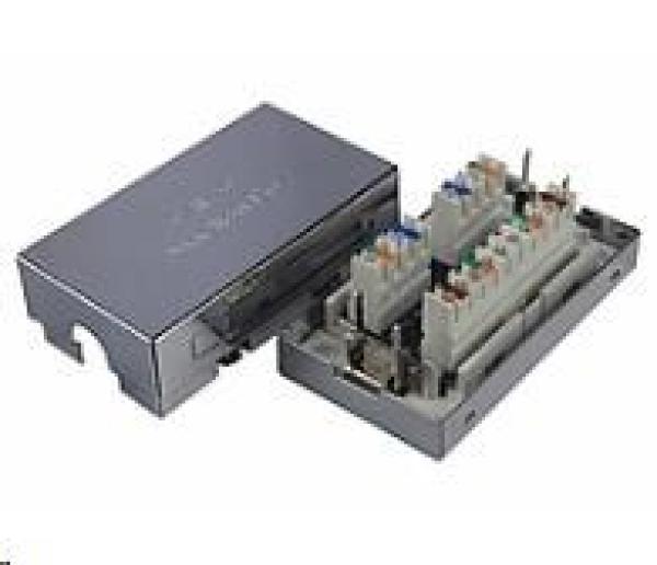 Solarix Pripojovací box CAT5E STP 8p8c LSA+/ Krone KRJS45-VEB5