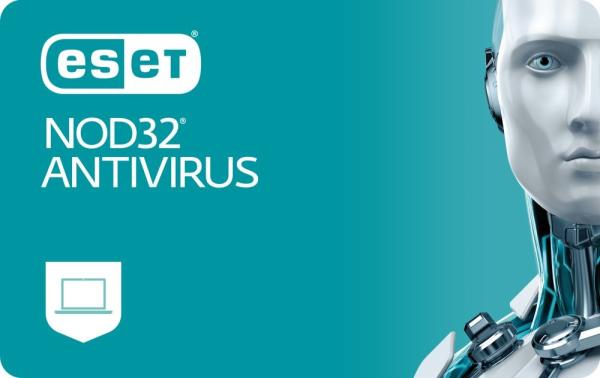 ESET NOD32 Antivirus pre 4 zariadenia,  predĺženie i nová licencia na 2 roky