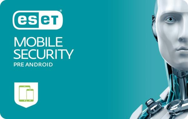 ESET Mobile Security pre 1 zariadenie,  predĺženie i nová licencia na 2 roky,  EDU