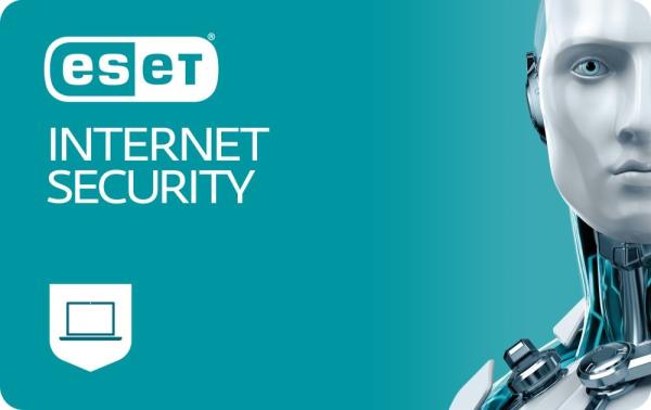 ESET Internet Security pre 3 zariadenia,  predĺženie licencie na 2 roky,  EDU