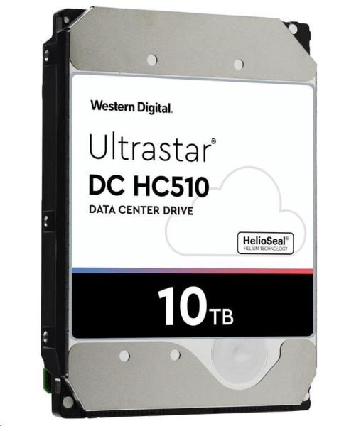 Western Digital Ultrastar® HDD 10TB (HUH721010ALN604) DC HC510 3.5in 26.1MM 256MB 7200RPM SATA 4KN SE0