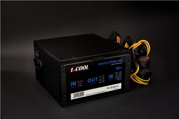 napájací zdroj 1stCOOL ATX 550W WHITE STORM 550,  APFC,  85+3