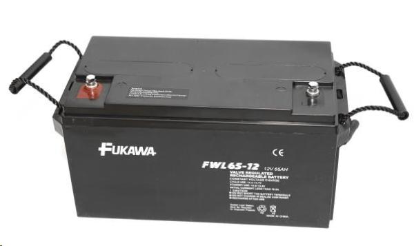 Batéria - FUKAWA FWL 65-12 (12V/65 Ah - M6), životnosť 10 rokov