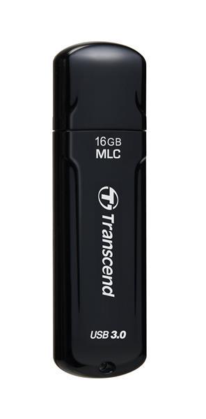 TRANSCEND Flash disk 16GB JetFlash®750K,  USB 3.0,  čierna1