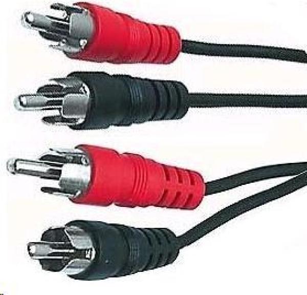 PREMIUMCORD Audio kábel 2x Cinch - 2x Cinch (RCA,  M/ M) 15m