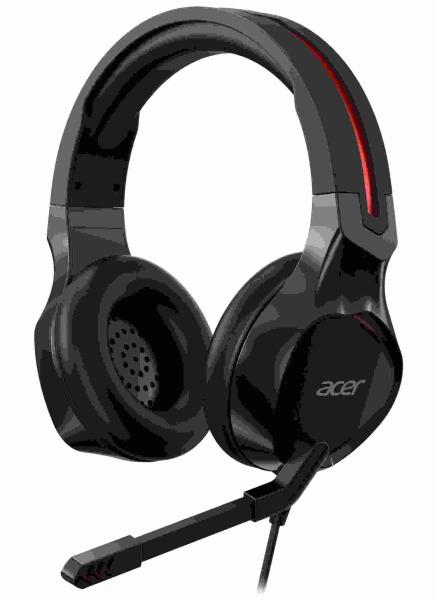 ACER NITRO GAMING HEADSET - 3, 5mm jack connector,  50mm speakers,  impedance 21 Ohm,  Microphone,  (Retail pack)4