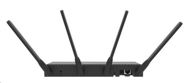 MikroTik RouterBOARDRB RB4011iGS+5HacQ2HnD-IN, štvorjadrový 1.4GHz CPU,1GB RAM,10xLAN,1x SFP+, Wi-Fi 2.4+5GHz (2033Mbps4
