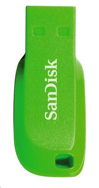 SanDisk Cruzer Blade/ 16GB/ USB 2.0/ USB-A/ Zelená