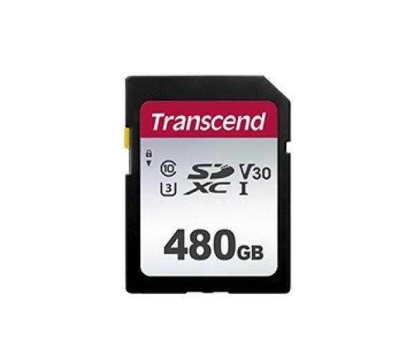 Karta TRANSCEND SDXC 512 GB 300S,  UHS-I U3 V30 (R:100/ W:85 MB/ s)