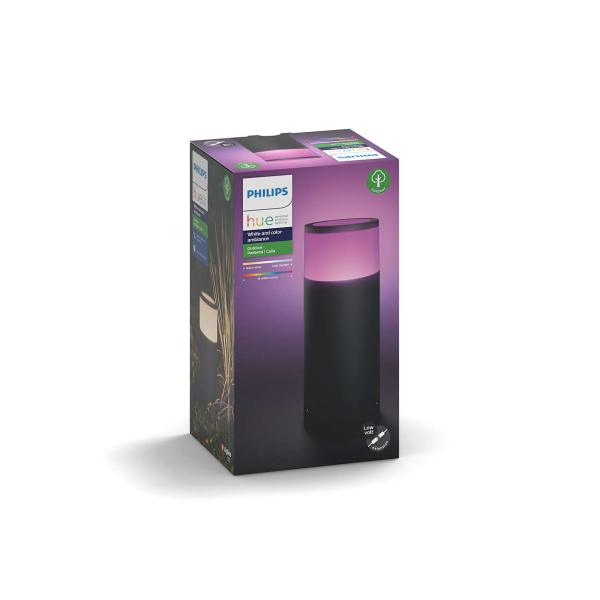 PHILIPS Calla Venkovní stojan, Hue White and color ambiance, 230V, 1x8W integr.LED, Chrom matný, rozšíření (1742030P7)10