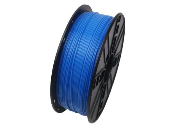 GEMBIRD Tlačová struna (vlákno) ABS,  1, 75 mm,  1 kg,  fluorescenčná,  modrá