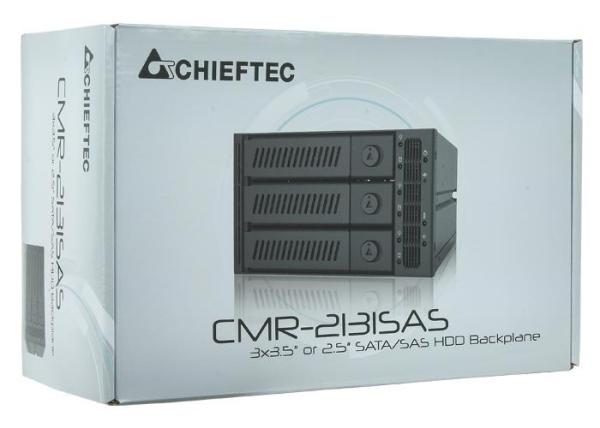 CHIEFTEC SAS/SATA Backplane CMR-3141SAS, 3x 5,25" pre 4x 3,5" HDD/SSD4
