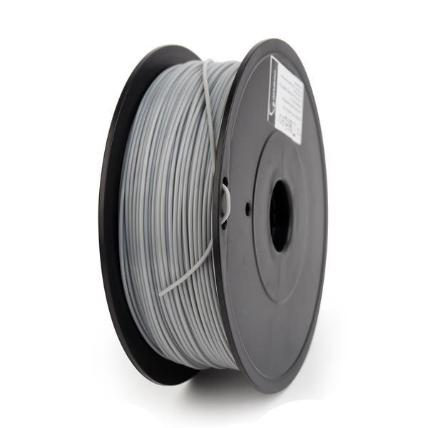 GEMBIRD Tlačová struna (filament) PLA PLUS,  1, 75 mm,  1 kg,  sivá