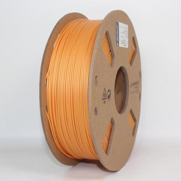 GEMBIRD Tlačová struna (filament) PLA PLUS,  1, 75 mm,  1 kg,  metalická zlatá