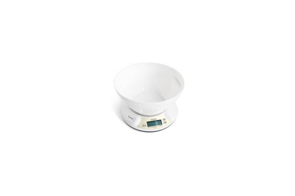 Orava EV-2 digitální kuchyňská váha, LCD displej, přesnost 1 g, s miskou, automatické vypnutí4
