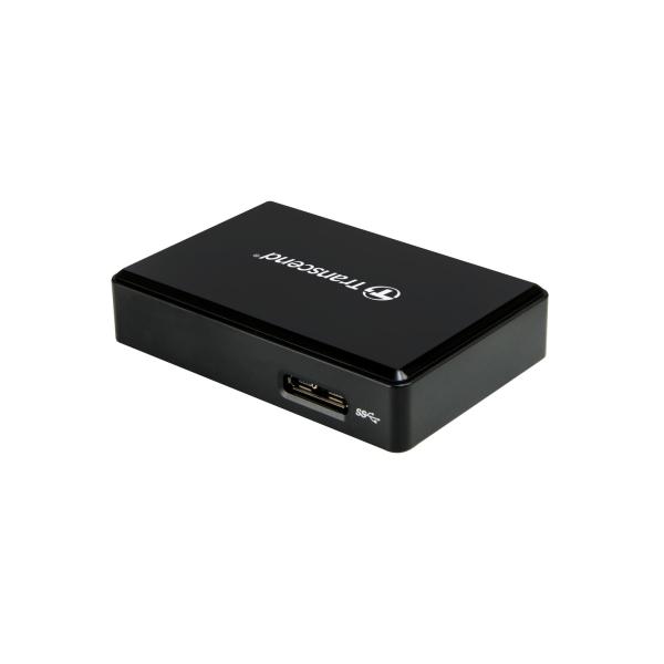 TRANSCEND Gen1 All-in-1 UHS-II Multi Card Reader RDF9K2,  USB 3.1,  čierna