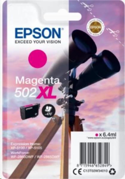 Atramentová tyčinka EPSON Singlepack "Binoculars" Magenta 502XL