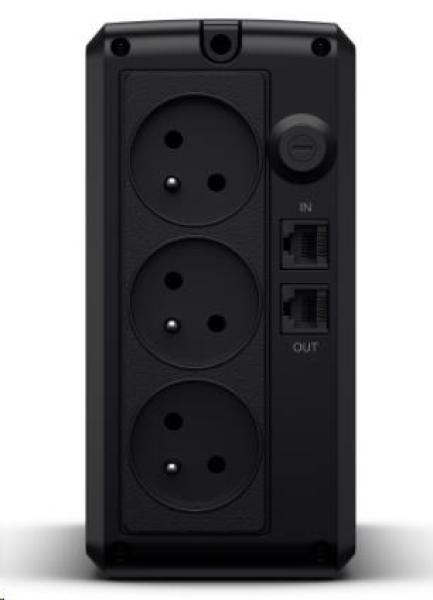 CyberPower UT GreenPower Series UPS 850VA/425W, české zásuvky0