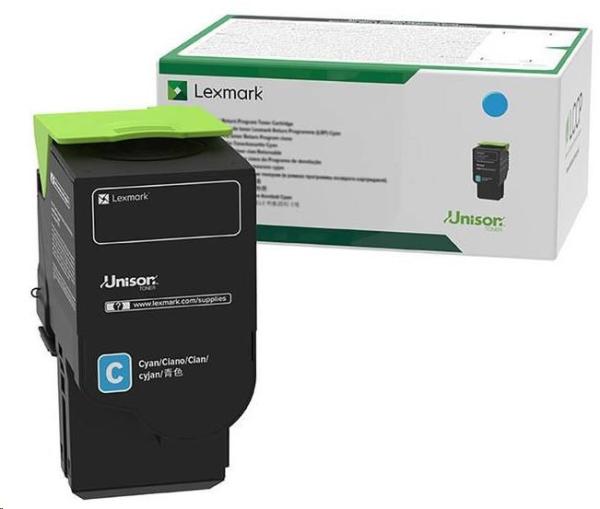 Lexmark azurový Extra High cap. toner C242XC0 Return program pro pro C2425x,C2535x,MC2425x,MC2535x,MC2640x - 3500 str