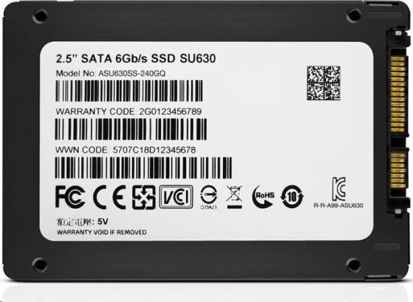 ADATA SSD 240GB Ultimate SU630 2, 5" SATA III 6Gb/ s (R:520/  W:450MB/ s)2