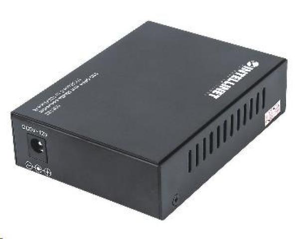 Konvertor Intellinet 10GbE,  1x slot SFP+,  1x port 10GBase-T RJ453