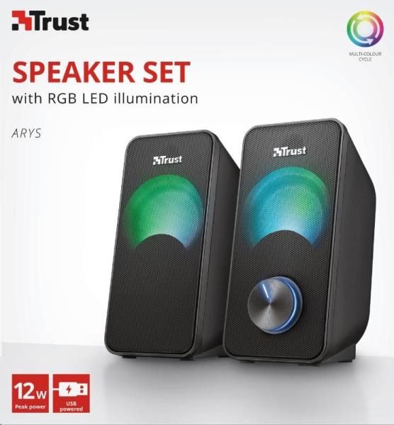 TRUST Arys Compact RGB 2.0 Súprava reproduktorov1