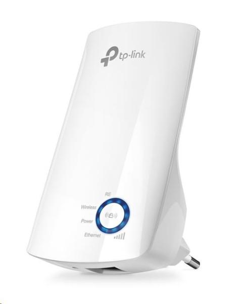 TP-Link TL-WA850RE WiFi4 Extender/Repeater (N300,2,4GHz,1x100Mb/s LAN)