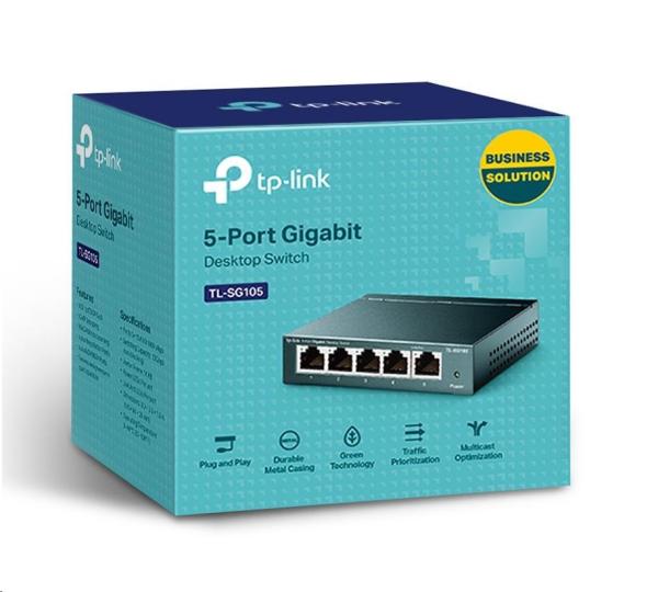 TP-Link switch TL-SG105 (5xGbE, fanless)2