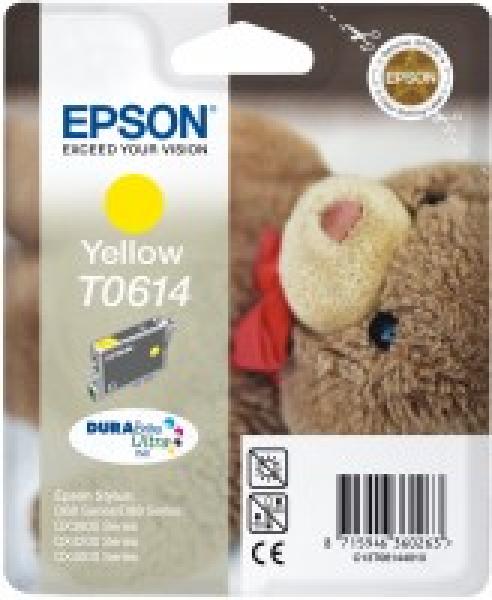 Atramentová tyčinka EPSON Stylus "Teddy Bear" D68/D88/DX3850/DX4850 - žltá